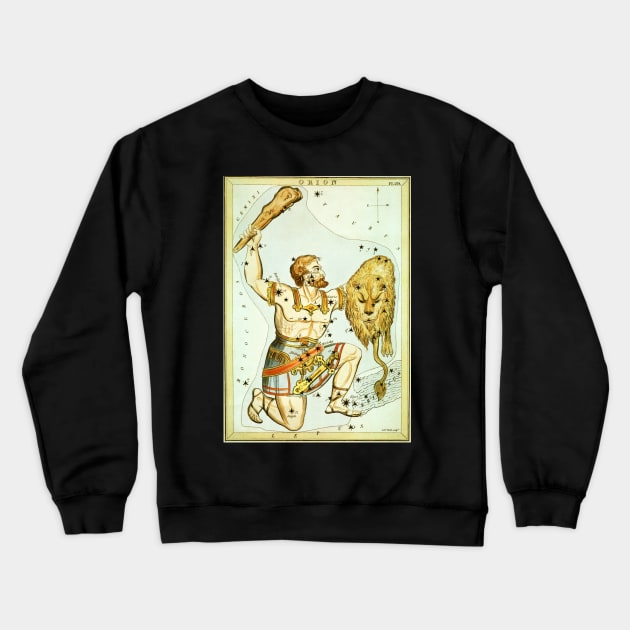 Orion the Hunter Constellation from Urania's Mirror Crewneck Sweatshirt by MasterpieceCafe